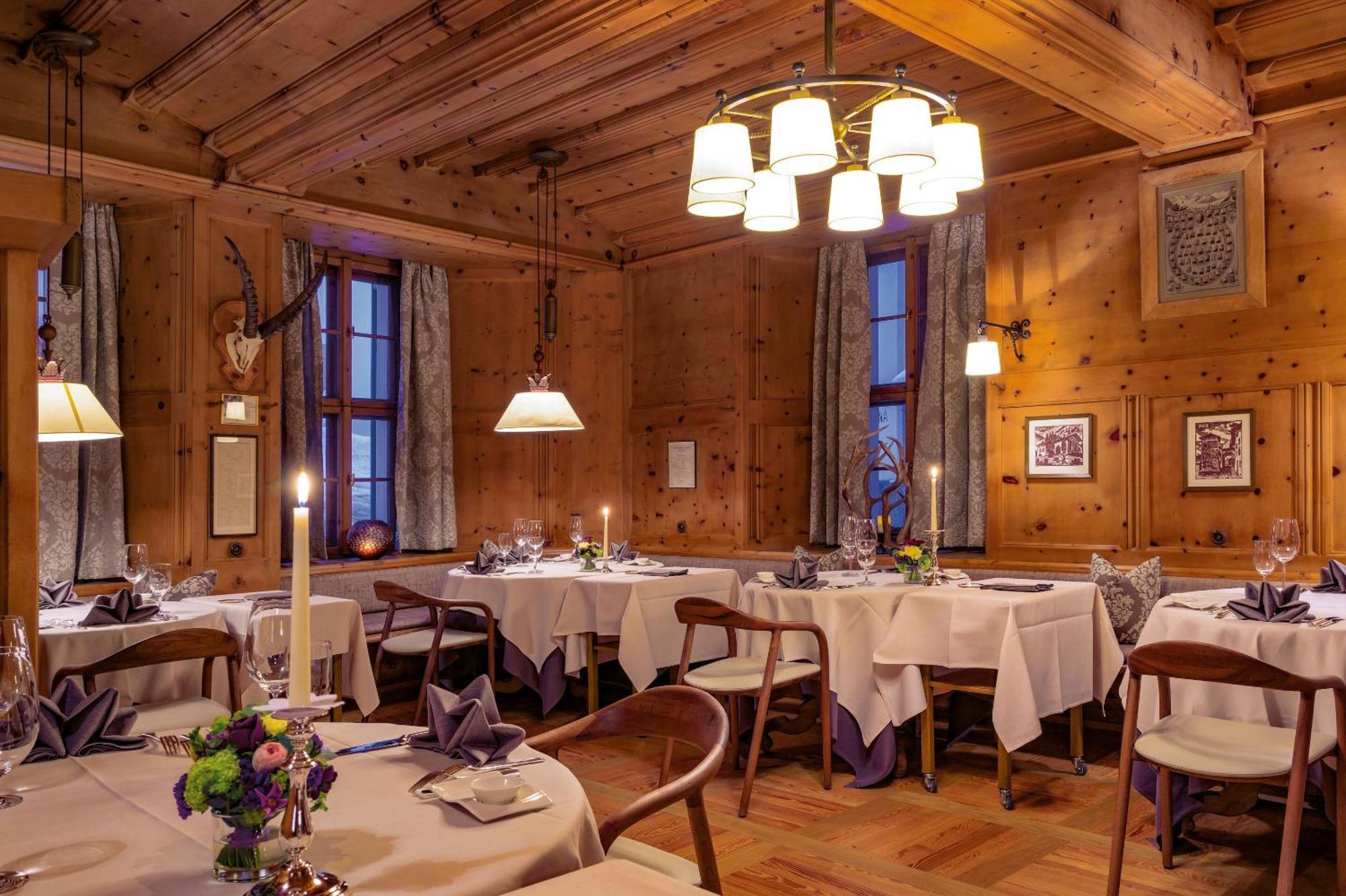 Grand Hotel Kronenhof Pontresina Exterior foto