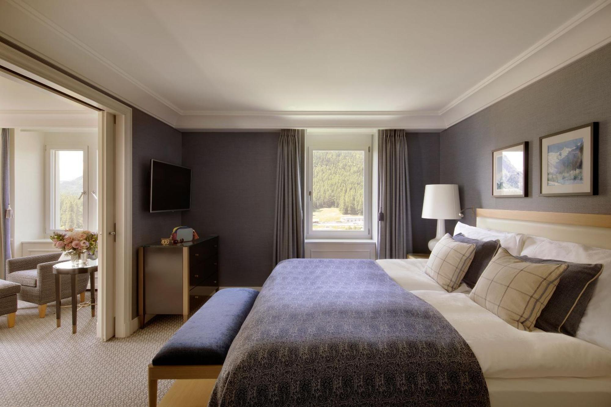 Grand Hotel Kronenhof Pontresina Exterior foto