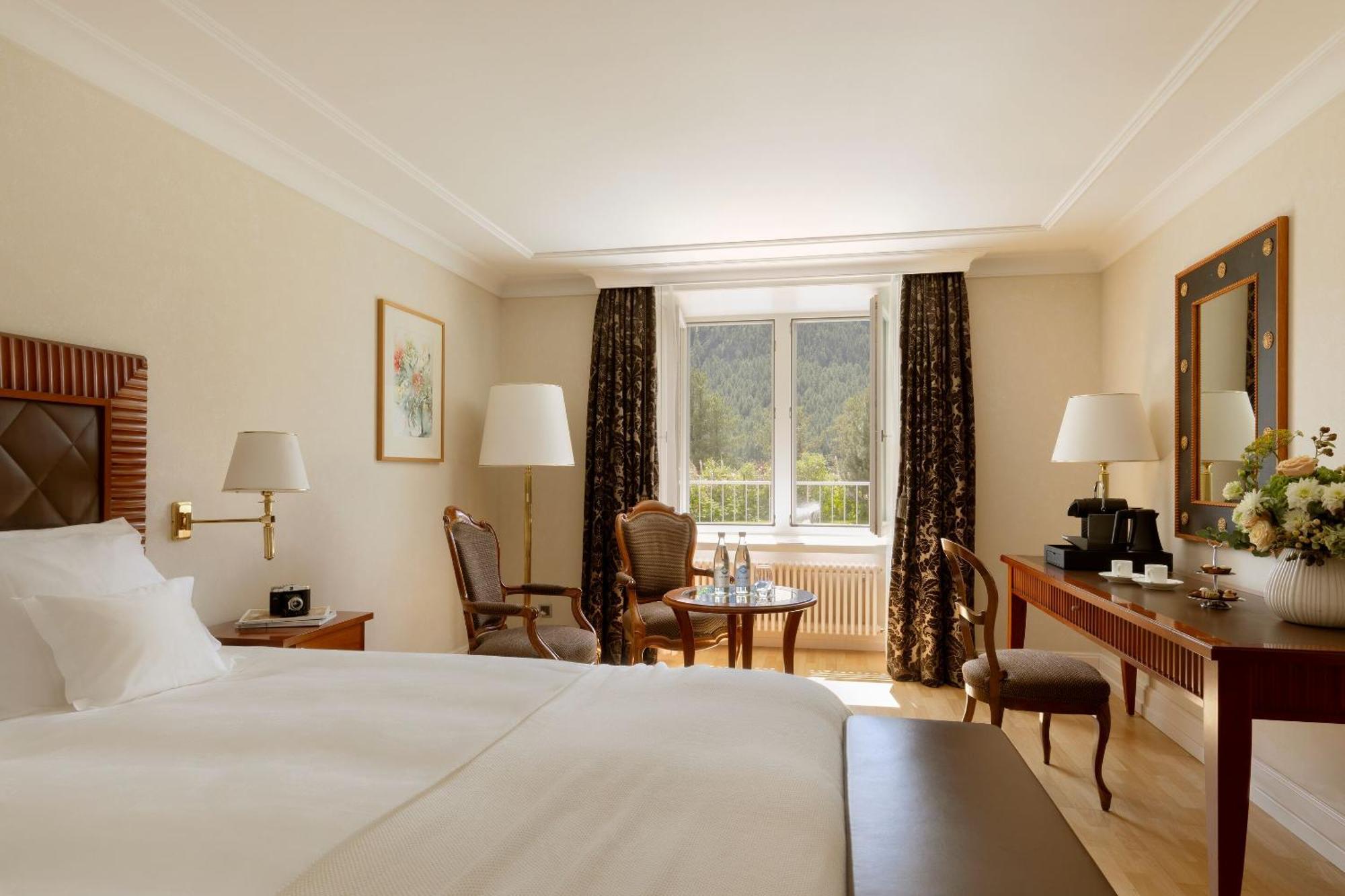 Grand Hotel Kronenhof Pontresina Exterior foto