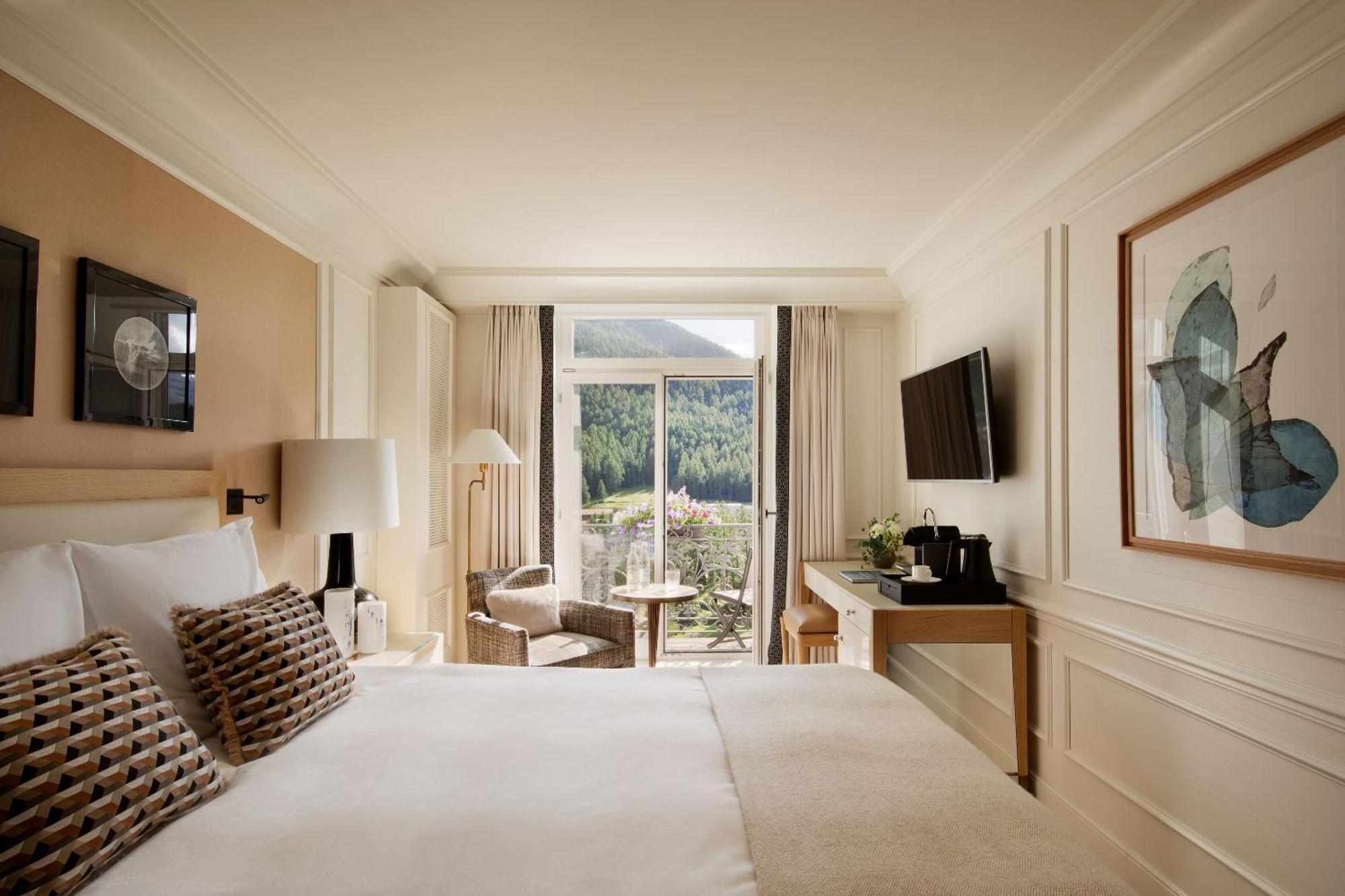 Grand Hotel Kronenhof Pontresina Exterior foto