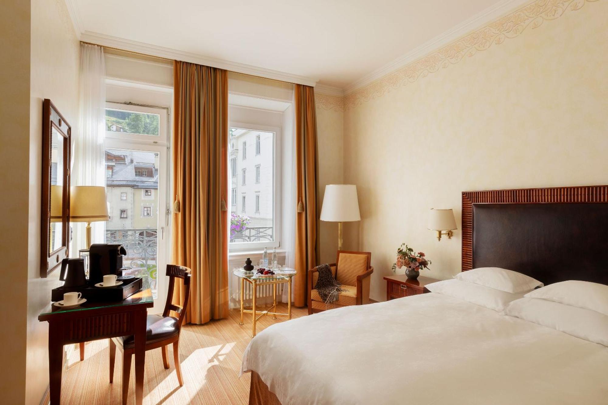 Grand Hotel Kronenhof Pontresina Exterior foto