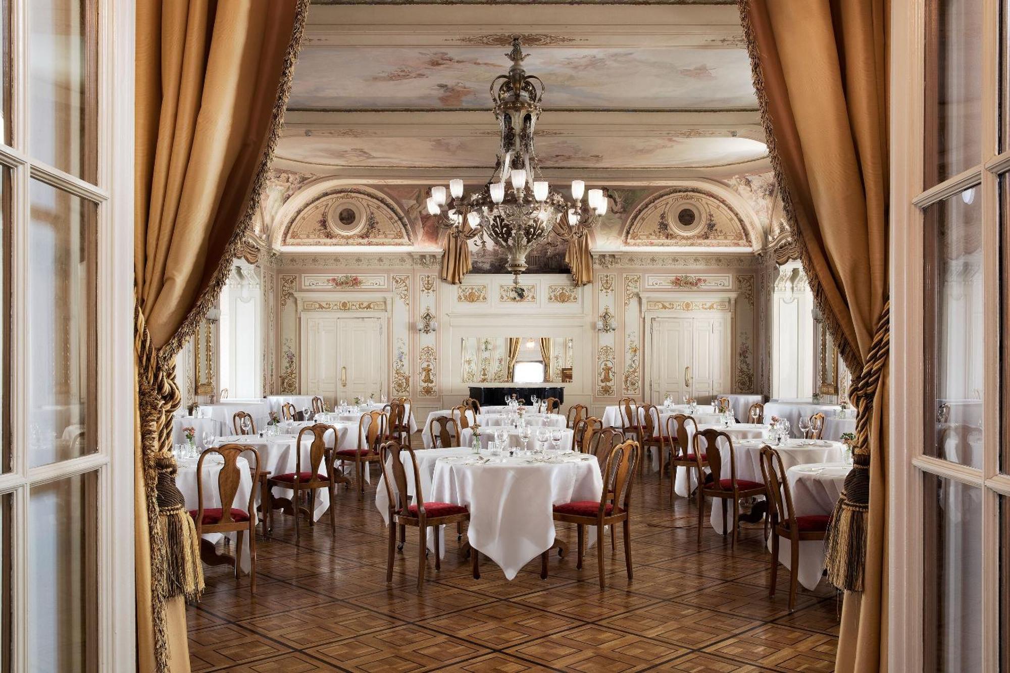 Grand Hotel Kronenhof Pontresina Exterior foto