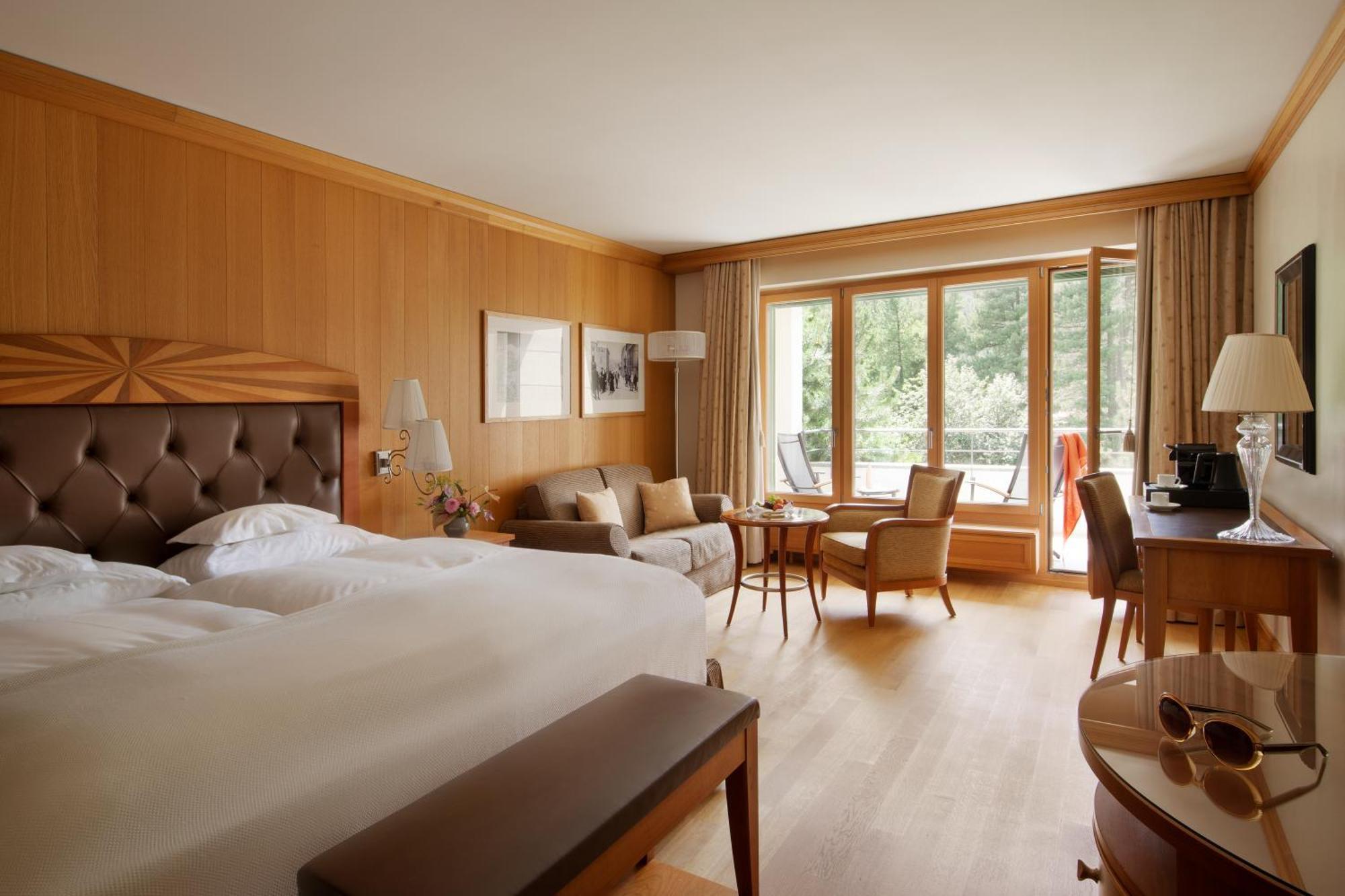 Grand Hotel Kronenhof Pontresina Exterior foto