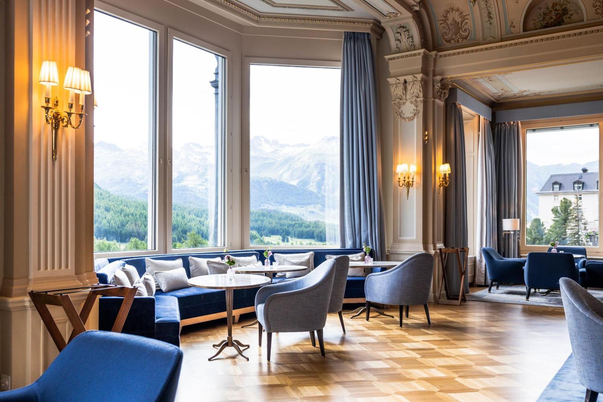 Grand Hotel Kronenhof Pontresina Exterior foto
